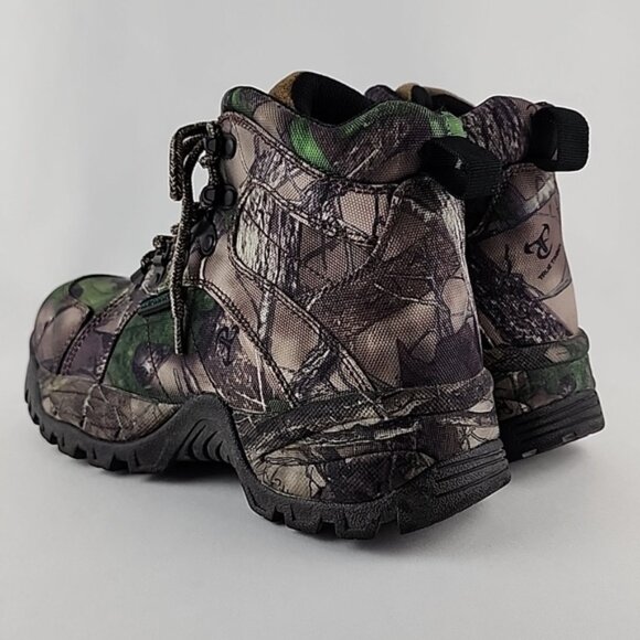 SHE Women's Outdoor Kosoha Hunting Ankle Lace Up Boots Camo Black Green Size 6.5 - Picture 4 of 16